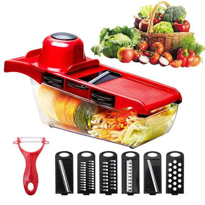 10 in 1 Mandoline Slicer Vegetable Cutter with Stainless Steel Blade