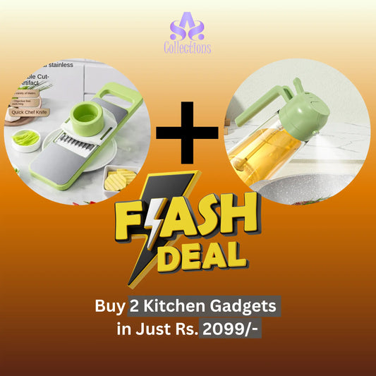 Oil Spray Bottle + Cutting Board