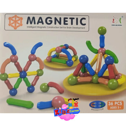 Magnetic Building Blocks | 36 PCS STEM Toy Set