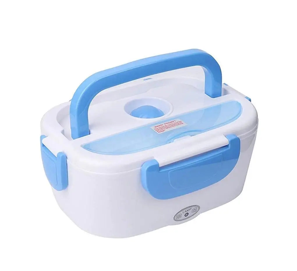 Multi-Functional Stainless Steel Electric Lunch Box – Portable Food Heater with Removable Container (Random Color)