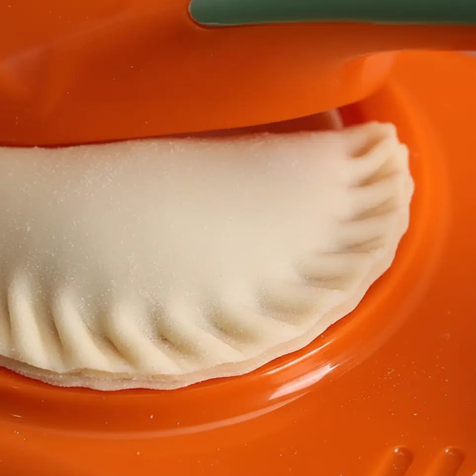 New Design 2-in-1 Dumpling Maker | Easy Dumpling Press & Wrapper Cutter