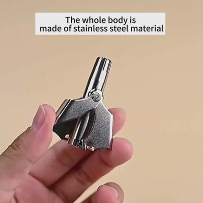 Mini Portable Stainless Steel Nose Hair Trimmer